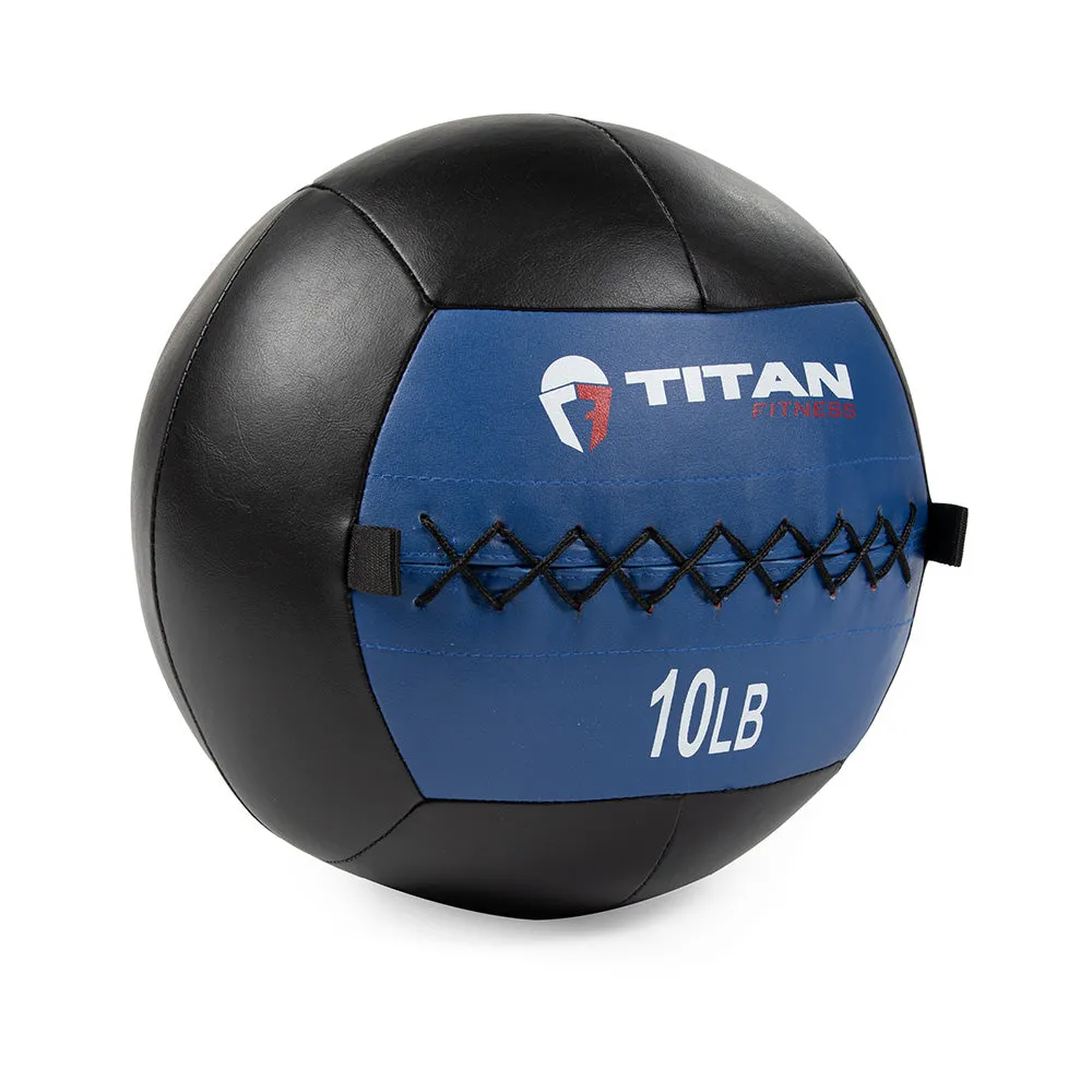 10 LB Soft Leather Medicine Wall Ball