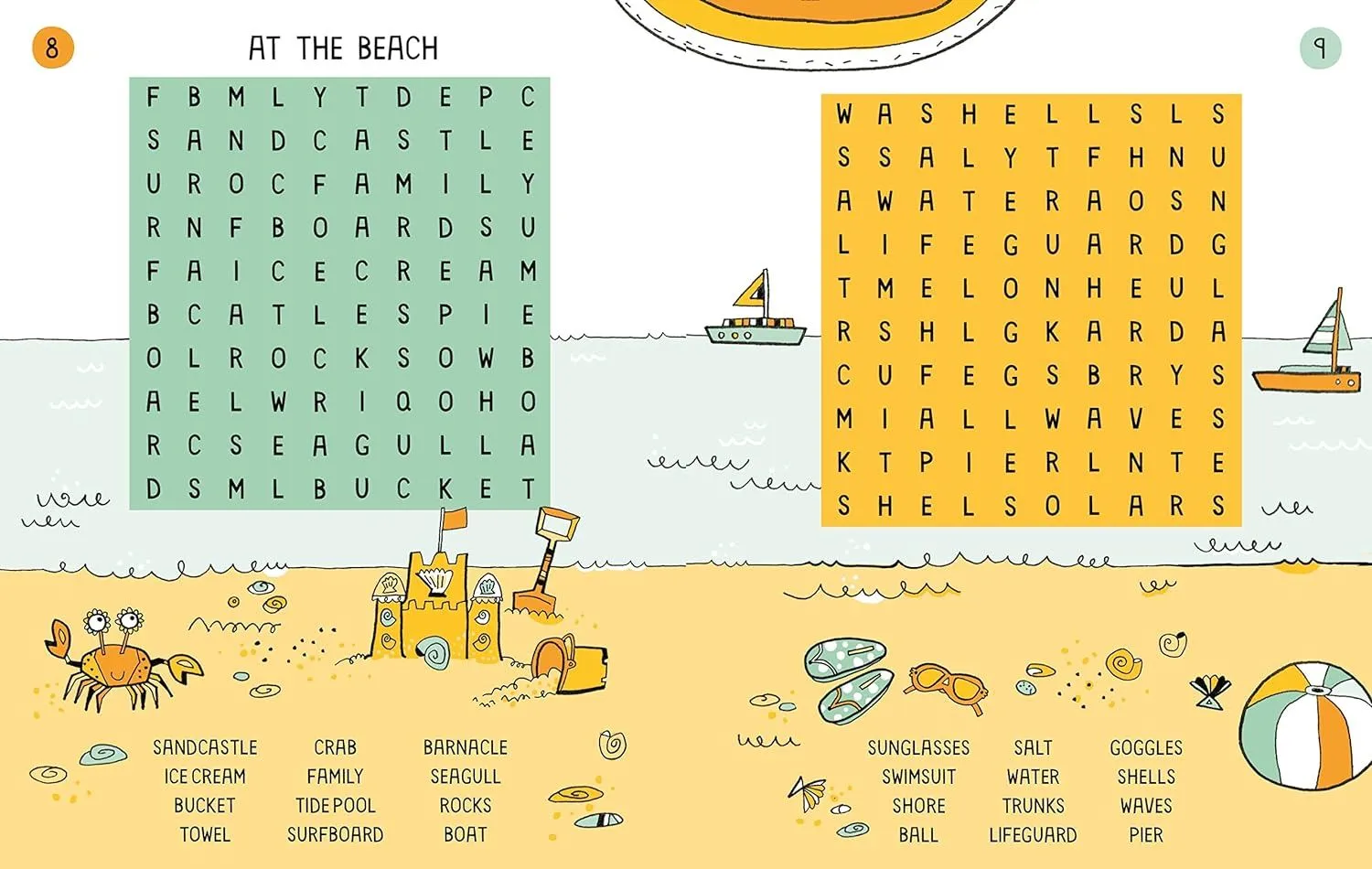 100 Children's Wordsearches: Holiday