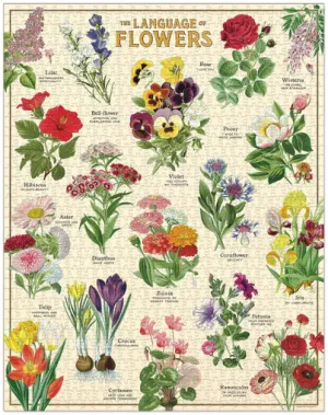 1000 Piece Puzzle - Language of Flowers