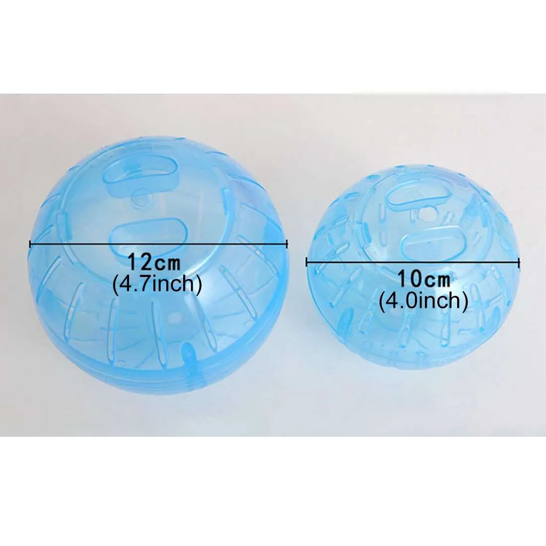 12cm Pet Small Toy Hamster Running Ball - Pink