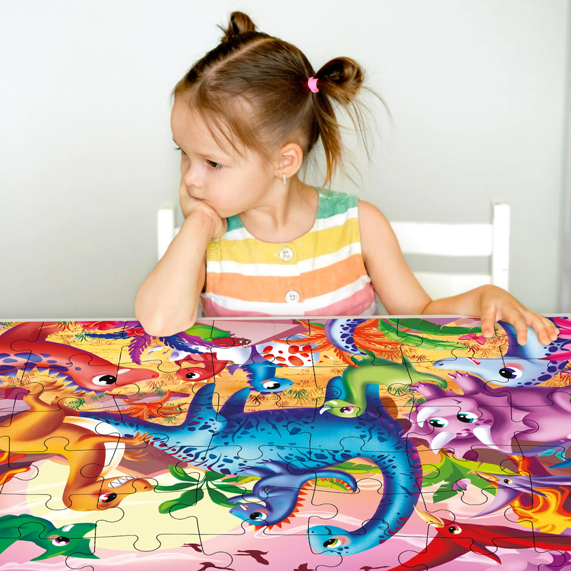 2x3 FT Giant Floor Puzzles for Kids Ages 4-6 | Dinos