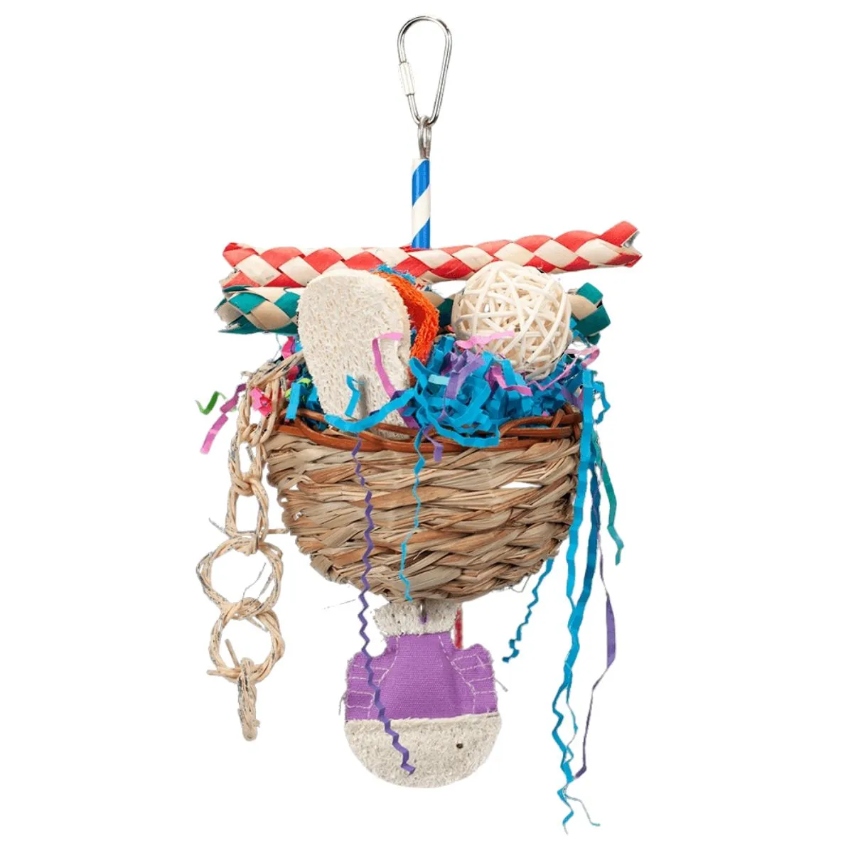 A&E Happy Beaks Tackle Box Bird Toy