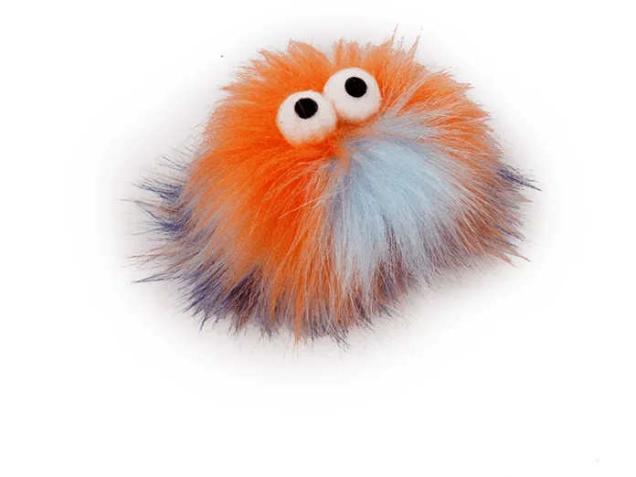 AFP Furry Ball-Fluffy Ball - Orange