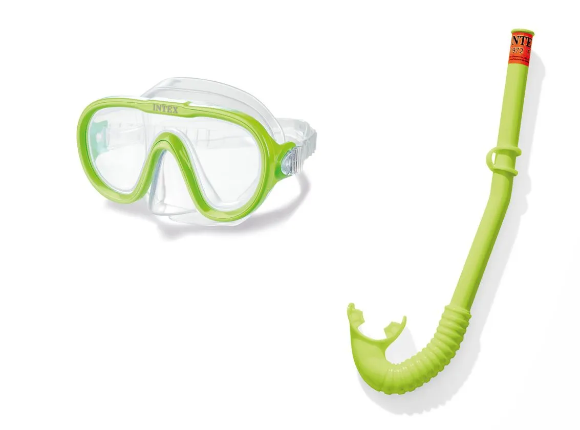 Aqua Flow Mask and Snorkel Intex