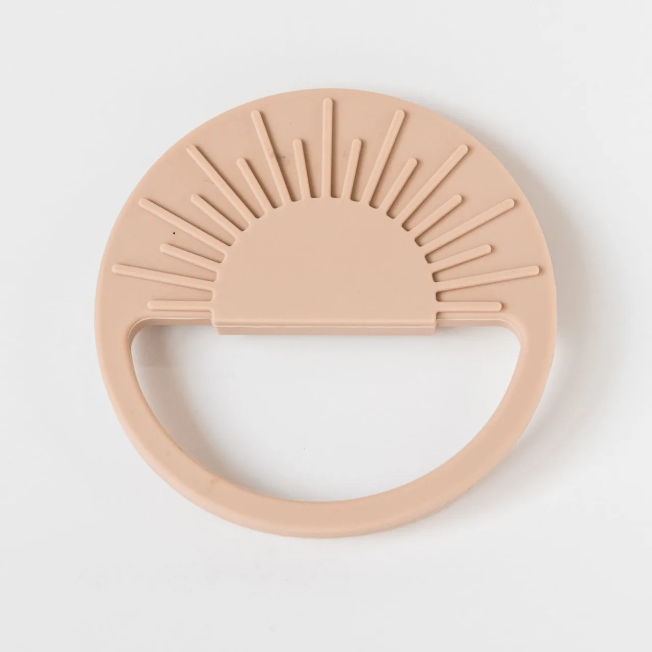 Babeehive Goods Cream Sunburst Teething Toy