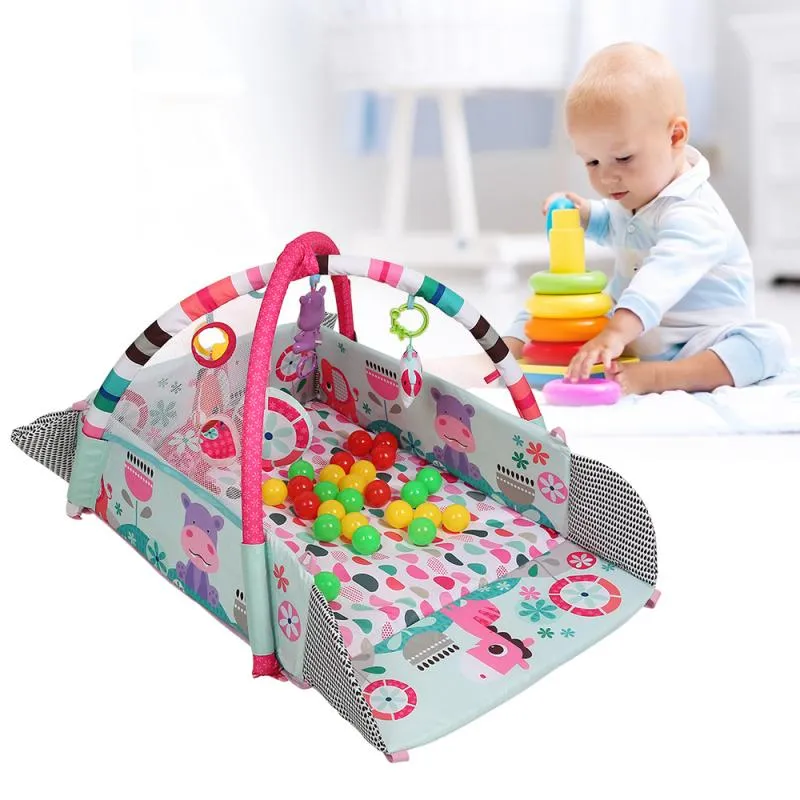 Baby Folding Activity Play Mat And Ball Pit 668-35 Pink