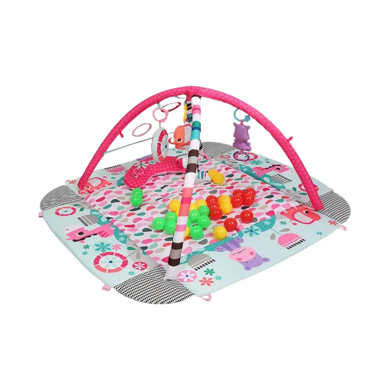 Baby Folding Activity Play Mat And Ball Pit 668-35 Pink