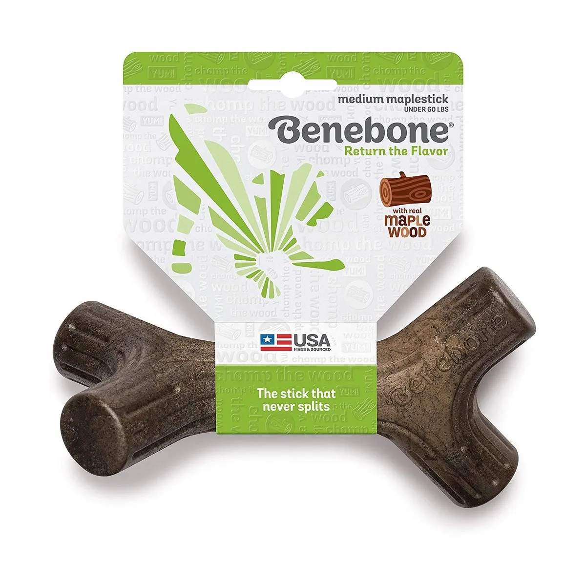 Benebone Maplestick Stick Durable Dog Stick Chew Toy Medium