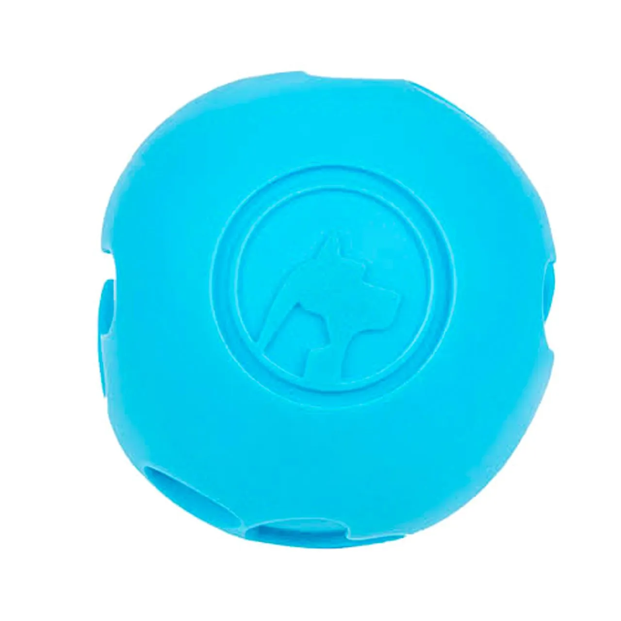 Blue Paw Me! Treat Ball Dispenser and Dog Toy: Engaging Design, Squishy Texture, Easy Rolling, Interactive Play, Keeps Pets Busy, Vanilla Scent, BPA-Free, FDA Approved for Dogs/Cats/Pets