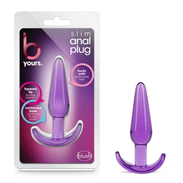 Blush B Yours Purple Slim Anal Plug