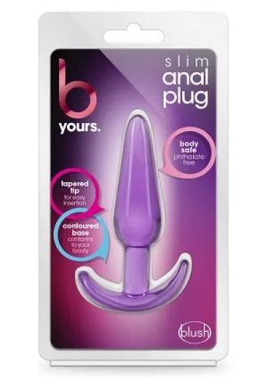 Blush B Yours Purple Slim Anal Plug