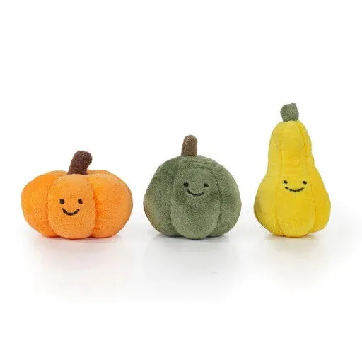 Brown's Halloween | 3 Mini Plush Pumpkin Gang