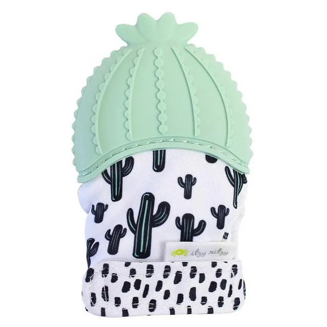 Cactus Teething Mitt