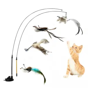 Cat Stick Toy - Interactive Play