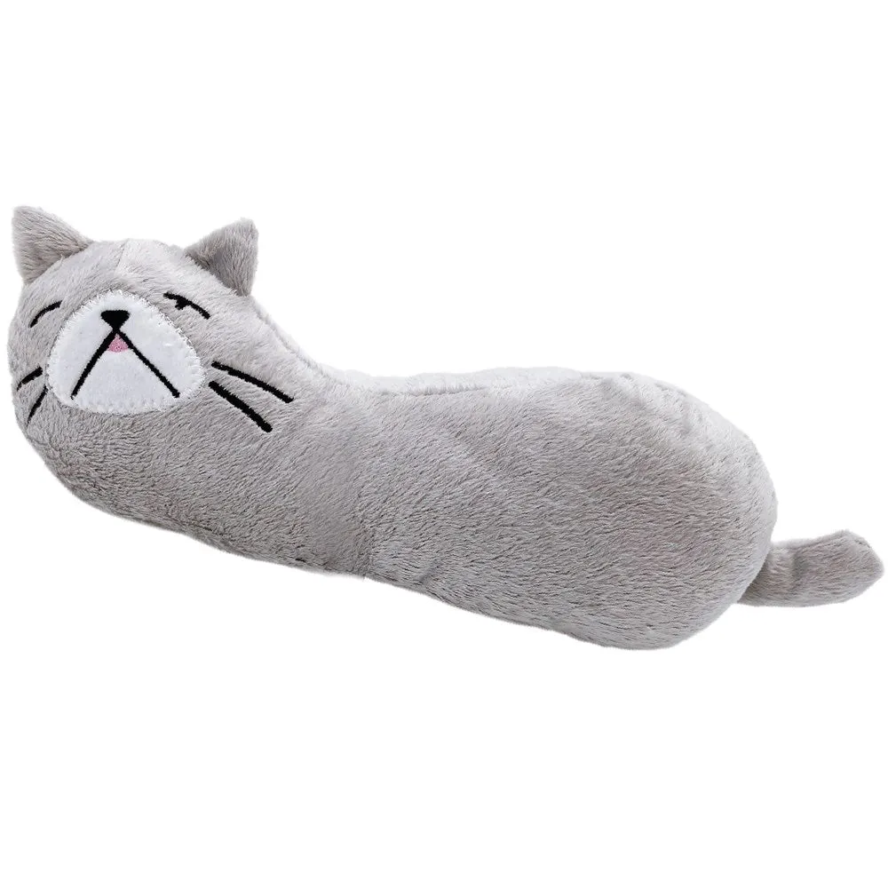 CattyMan Comfortable Cat Pillow (Sleepy Grey Cat)