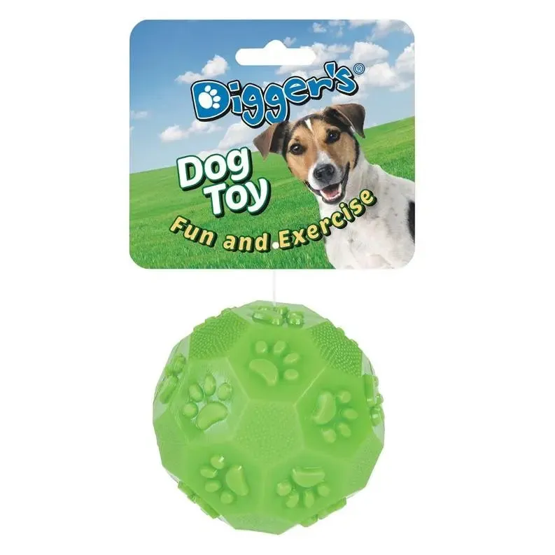 Digger's Paw Chuckle & Treat Ball LGrn