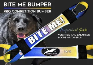 Dock Diving Bumper Tug - Competition Series Weighted - Bite Me Ombre