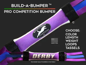 Dock Diving Bumper Tug - Competition Series Weighted - Build a Bumper Basic Color Stripe