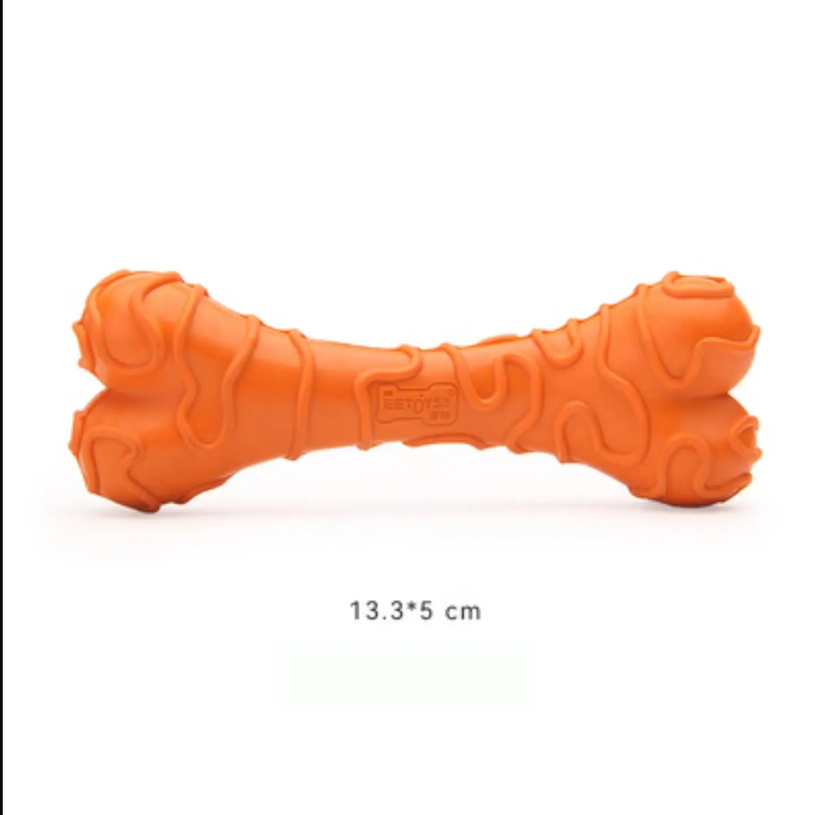 Dog Rubber Bone Chew Toys For Interactive Play