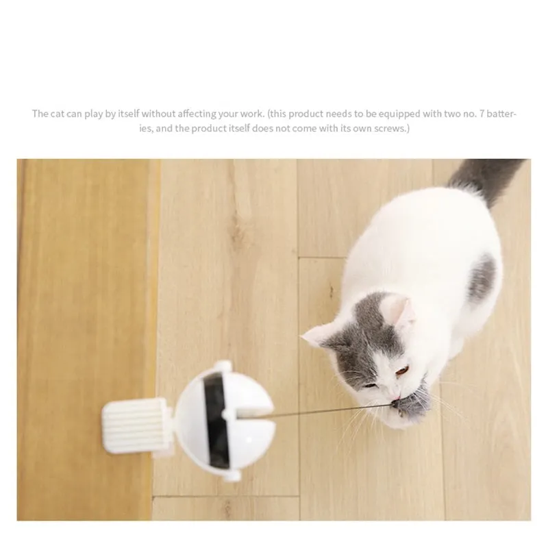 Electric Funny Cat Teaser Toy Ball