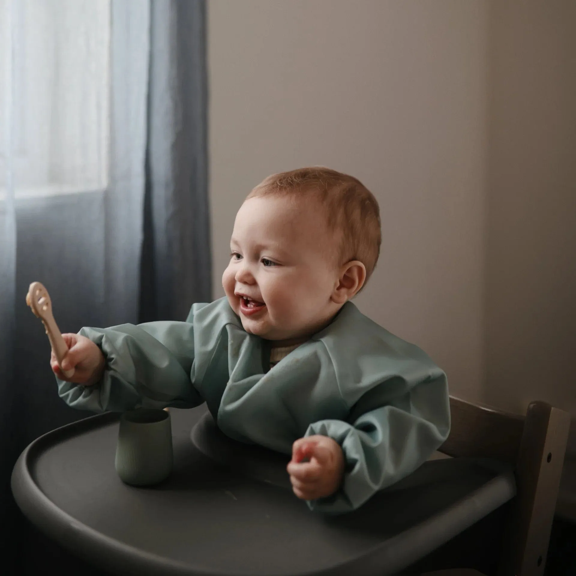 First Feeding Baby Spoons 2-Pack (Natural/Shifting Sand)