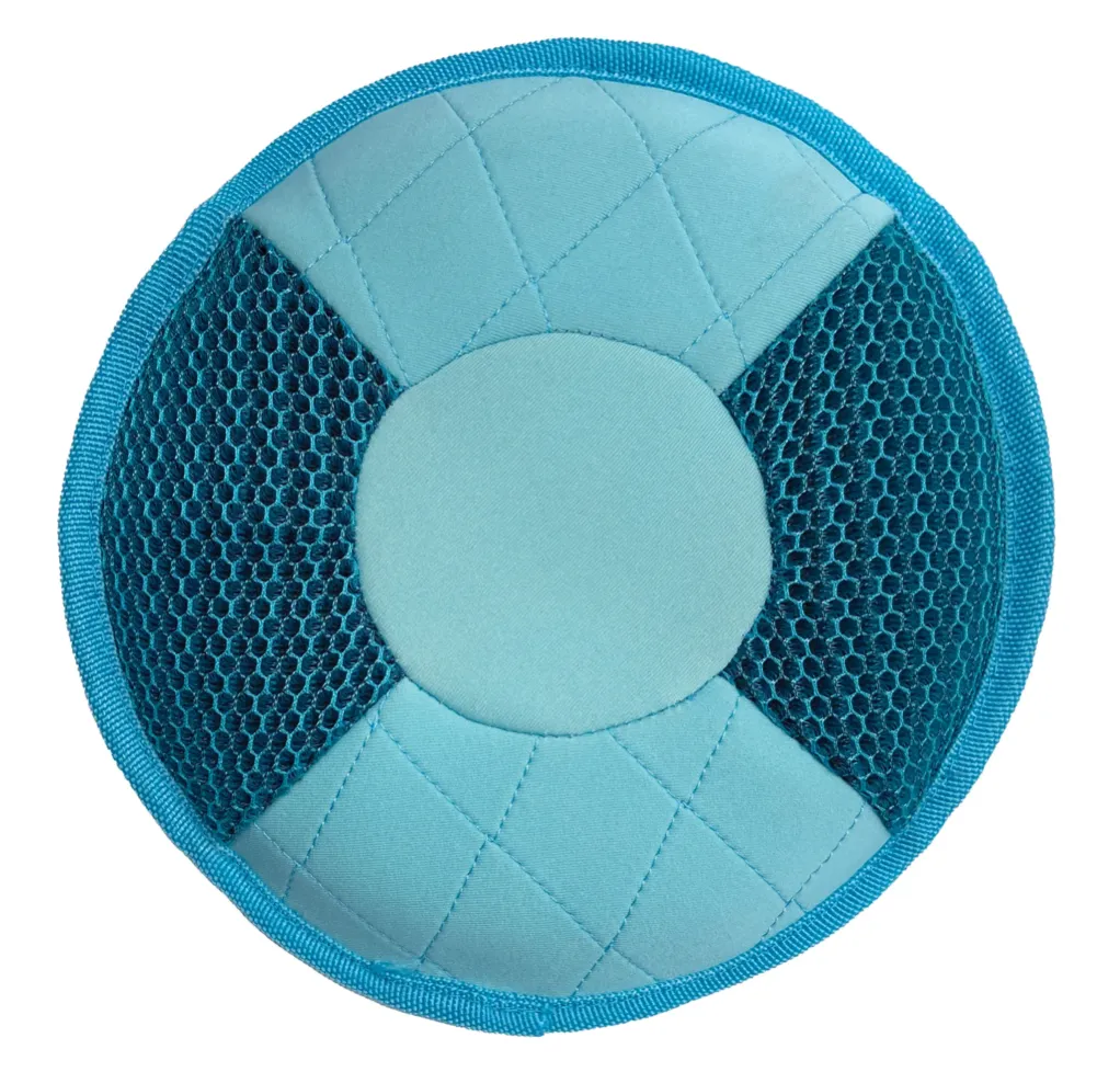 FouFouBrands FouFit Mesh Frisbee Dog Toy