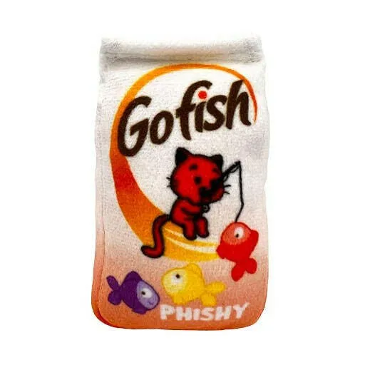 Go Fish Plush Toy For Cats