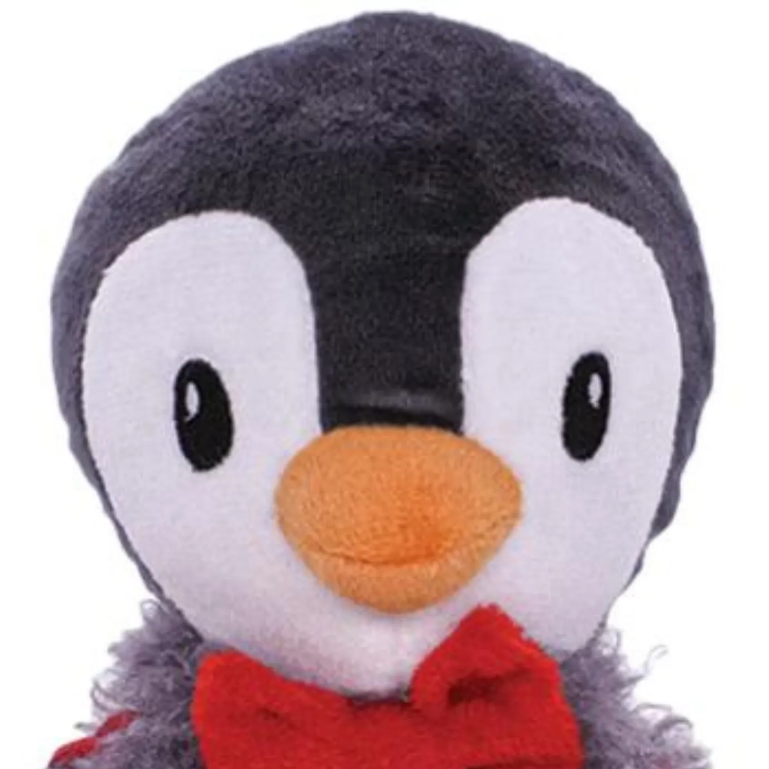 Holly & Robin | Fluffy Ropee Penguin Squeaky Plush Tugger