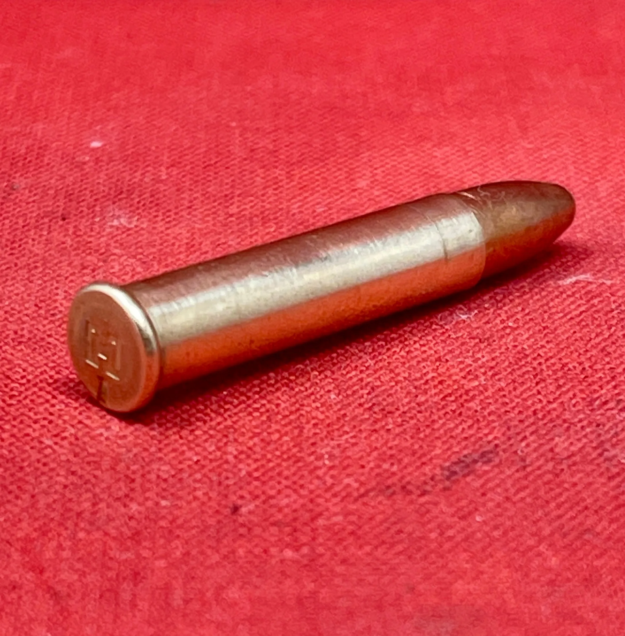 INERT .22 Winchester Magnum Round, Brass