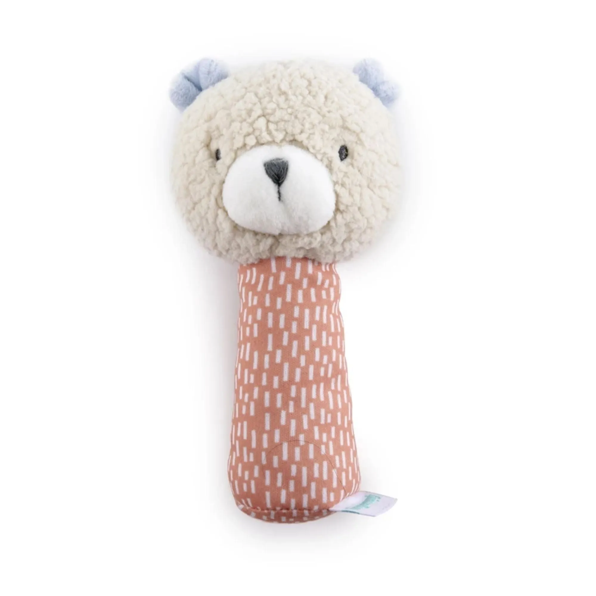 Ingenuity Premium Soft Plush Nate â„¢ Handheld Rattle