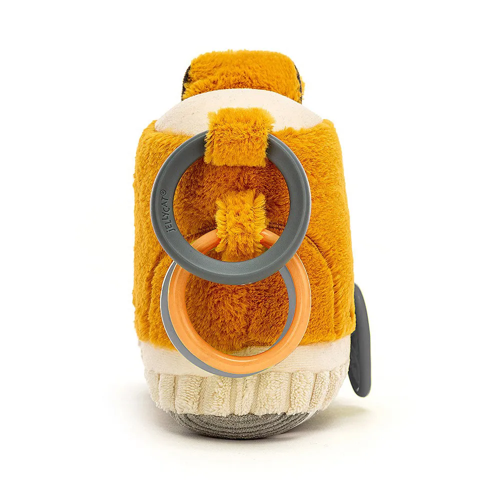 Jellycat Kicketty Sneaker Activity Toy