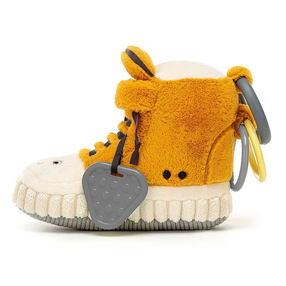 Jellycat Kicketty Sneaker Activity Toy