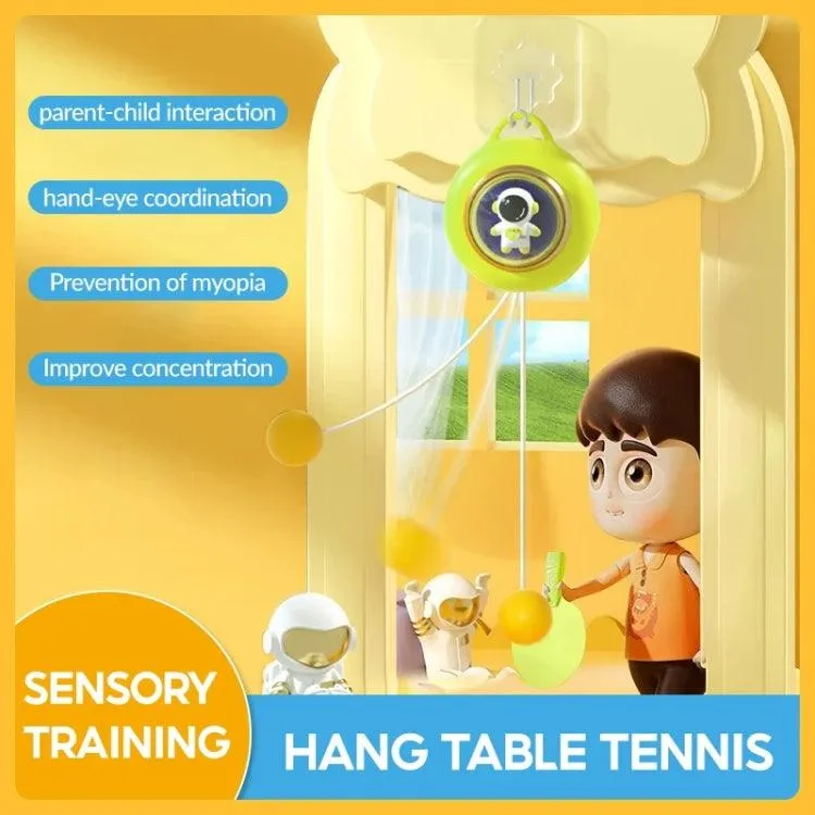 Kids' Indoor Table Tennis Training Set for Eye Coordination and Motor Skills Development