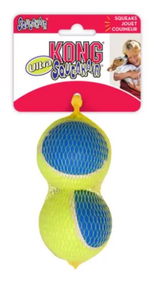 KONG 2 PK. LG. ULTRA SQUEAKAIR BALL