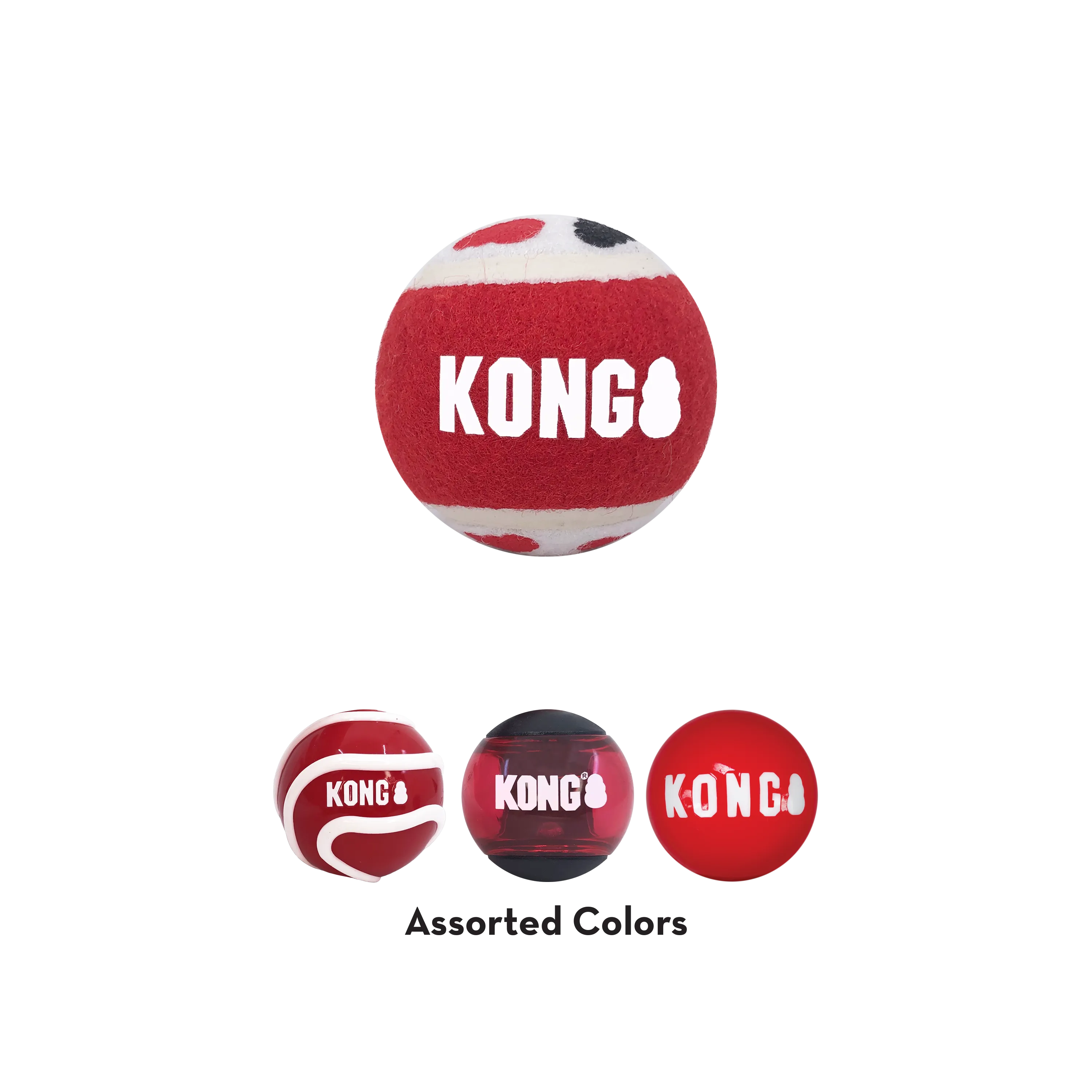 KONG Signature Balls 4-Pk