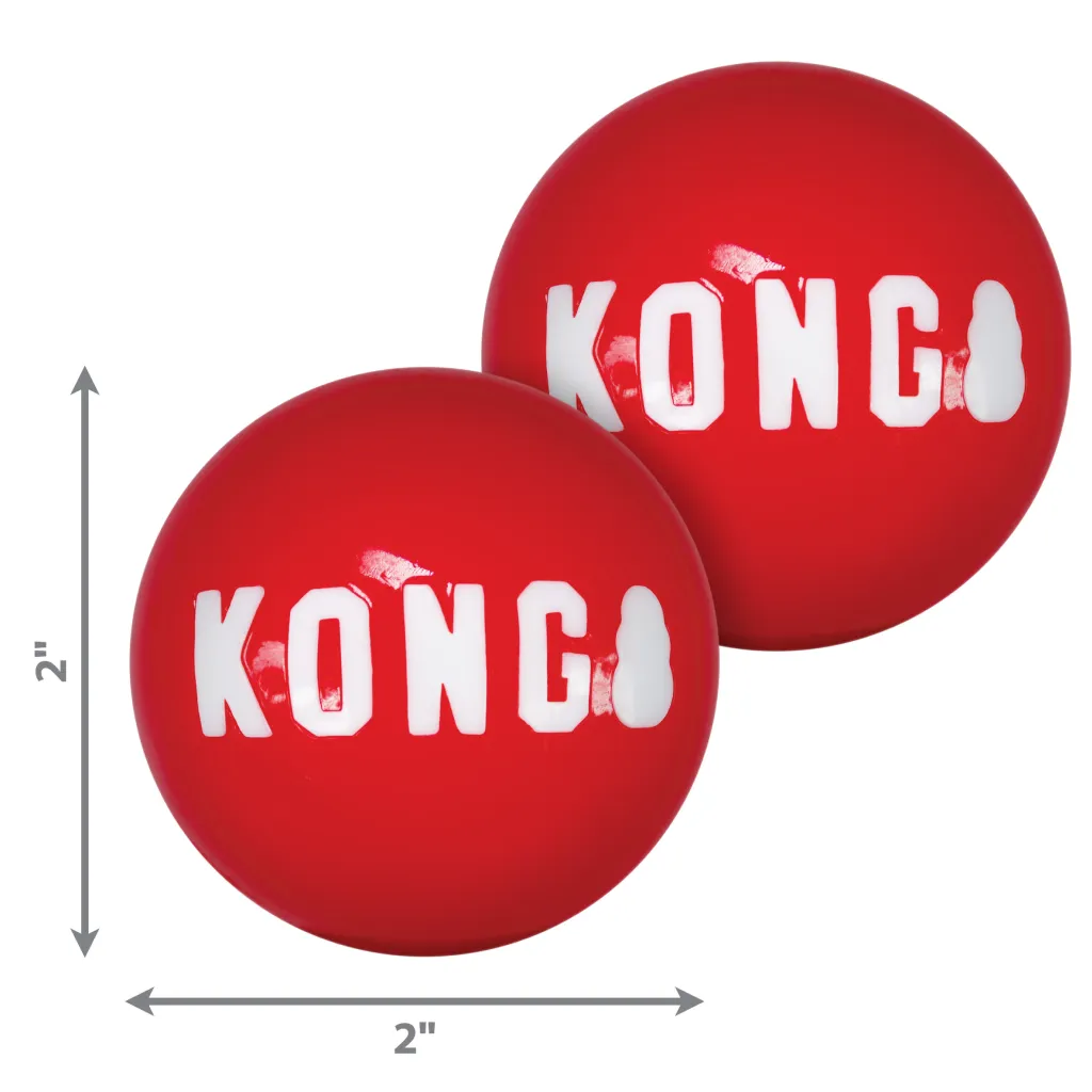 Kong Signature Red Ball Toy For Dogs