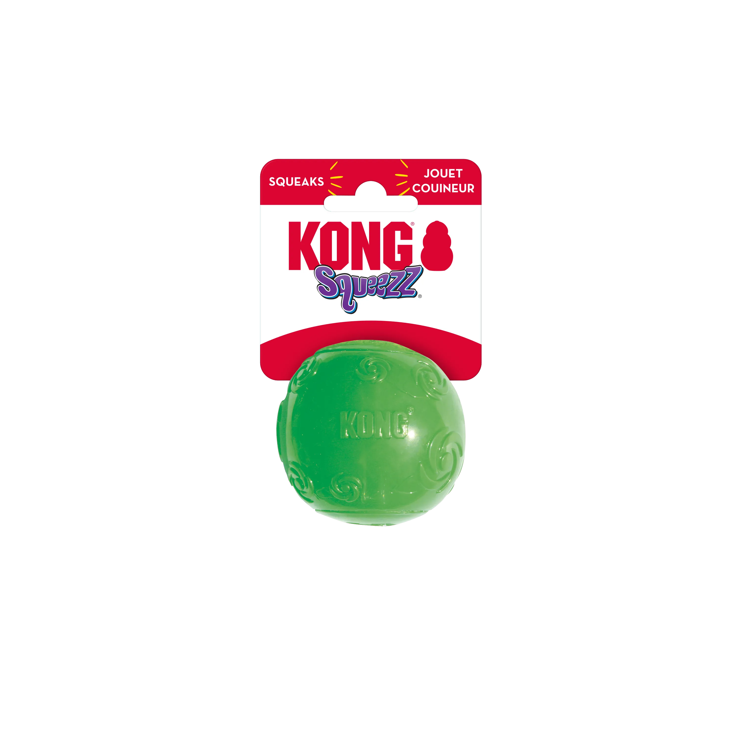 Kong Squeezz Ball, Assorted Colors, Dog Toy