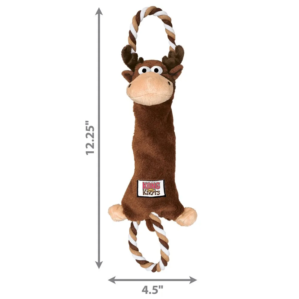 Kong Tugger Knots Moose Toy for Dogs