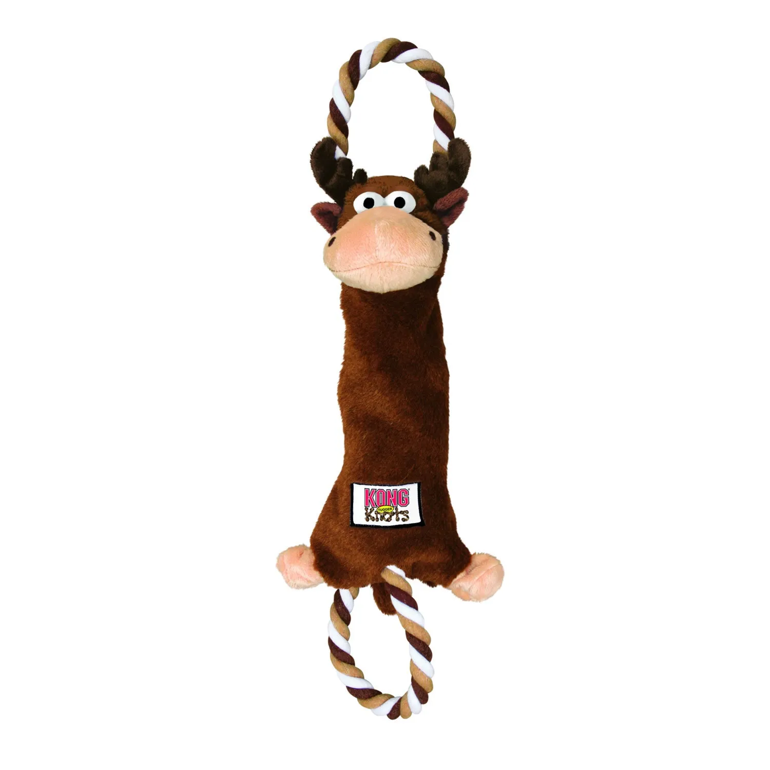 Kong Tuggerknots Moose Dog Toy