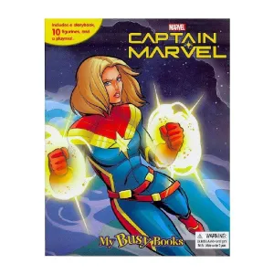 MARVEL CAPTAIN MARVEL MY BUSY BOOK - Sky Blue