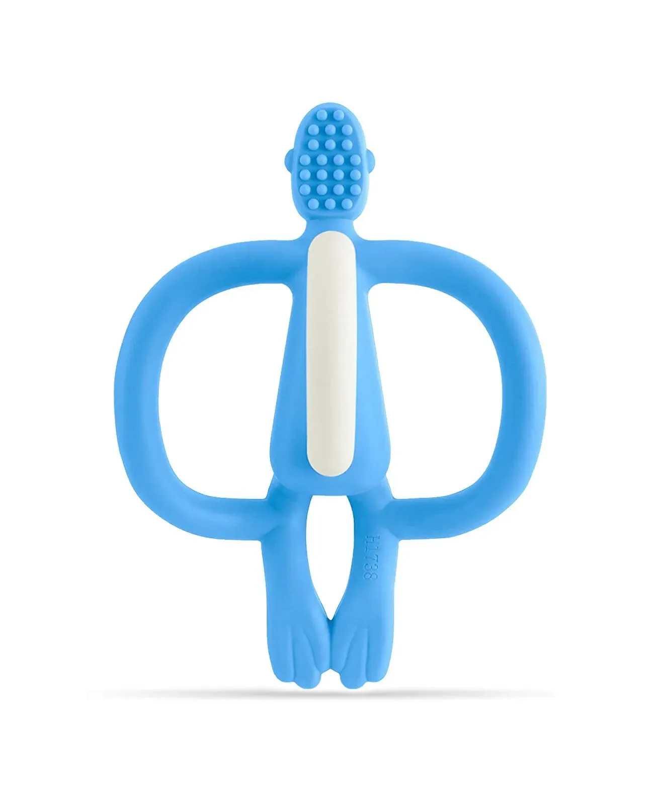 Matchstick Monkey Original Teething Toy - Light Blue