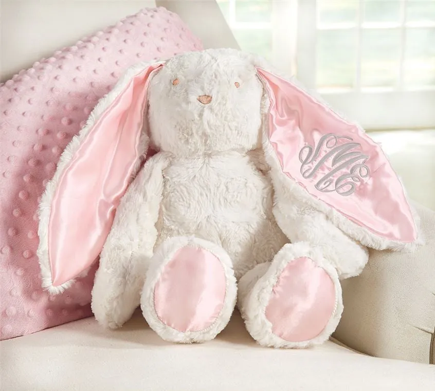 Mud Pie Plush Minky Bunny - Pink