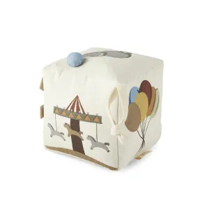 Nuuroo Jasmin Fabric Cube Creme - Circus