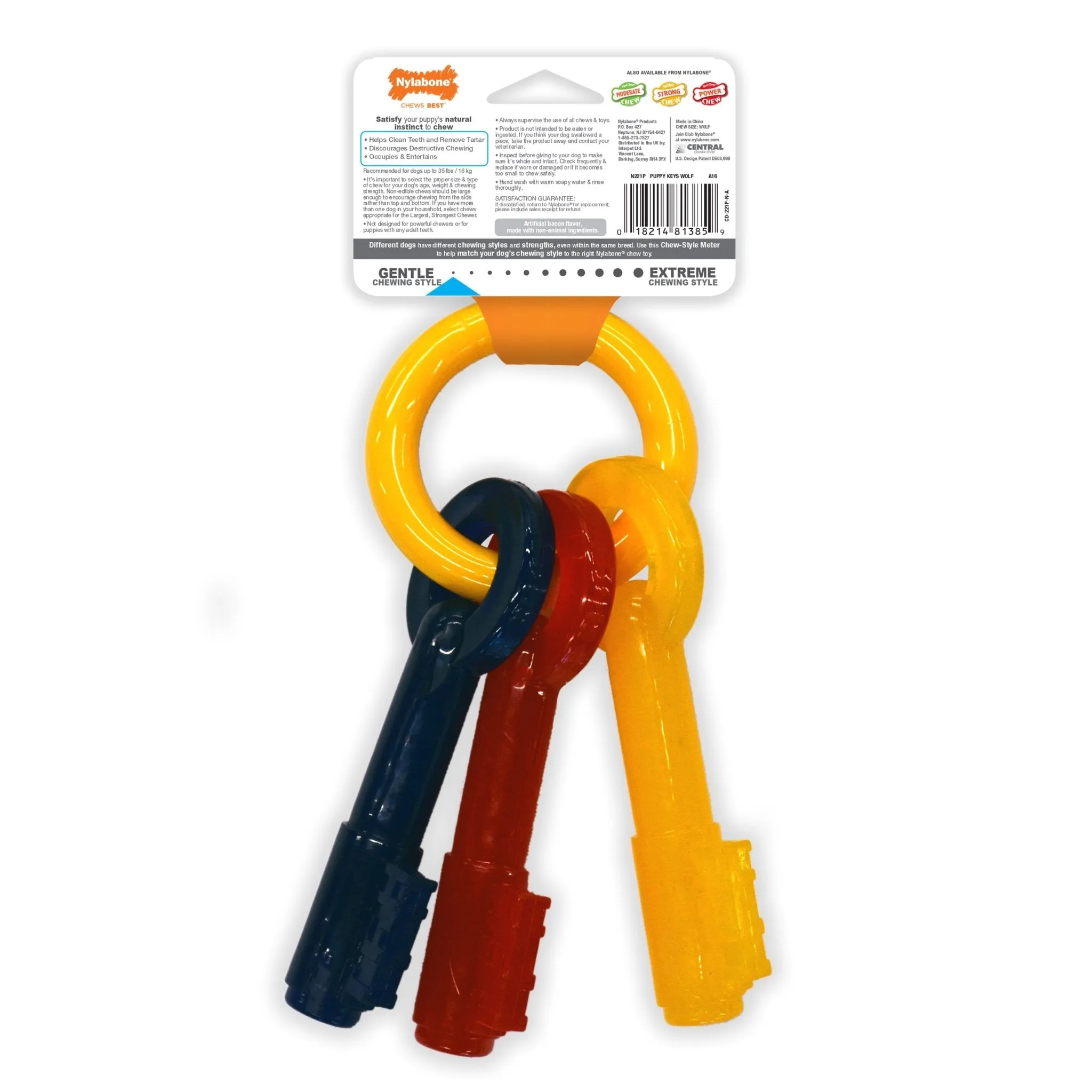 Nylabone Puppy Teething Keys