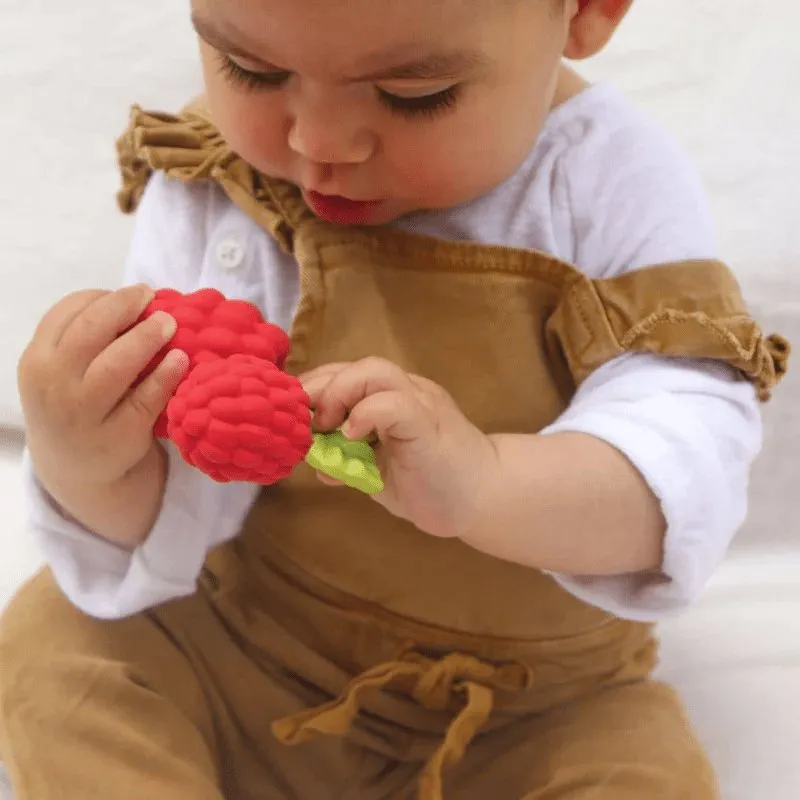 Oli & Carol Baby Teether - Valery the Raspberry