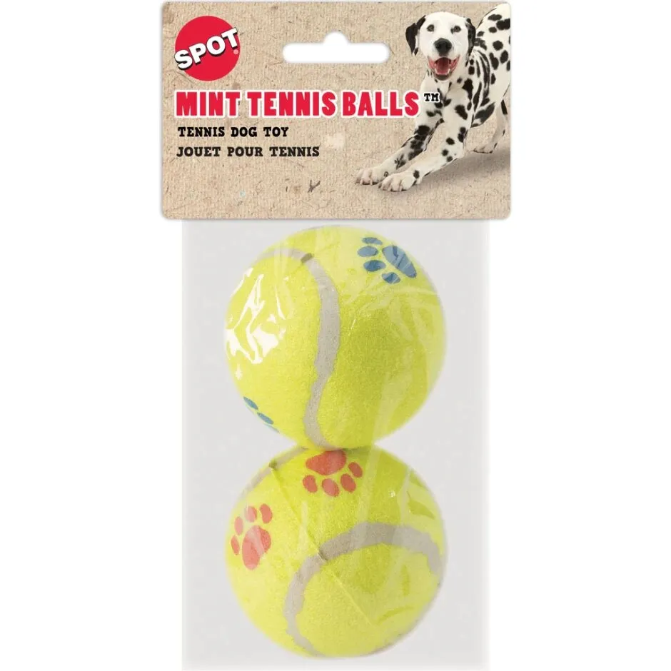 Paw Prints Tennis Balls 4204