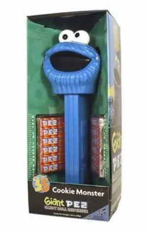 Pez Cookie Monster Dispenser Jumbo