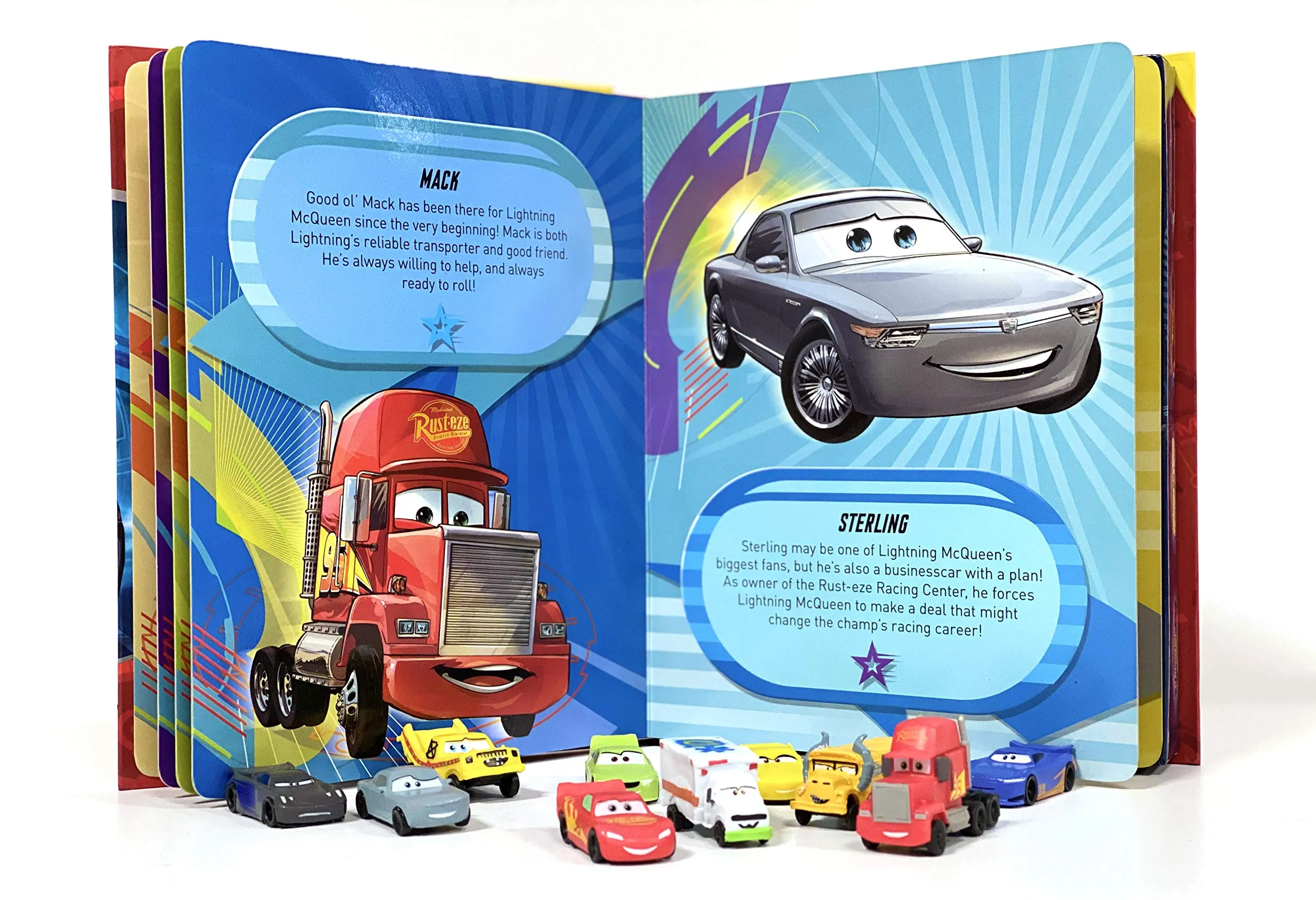 Phidal Disney Pixar Cars 3 My Busy Books - English