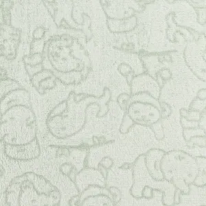 Printed Burnout Chenille - HONEY BUNNY - 010 - Sage