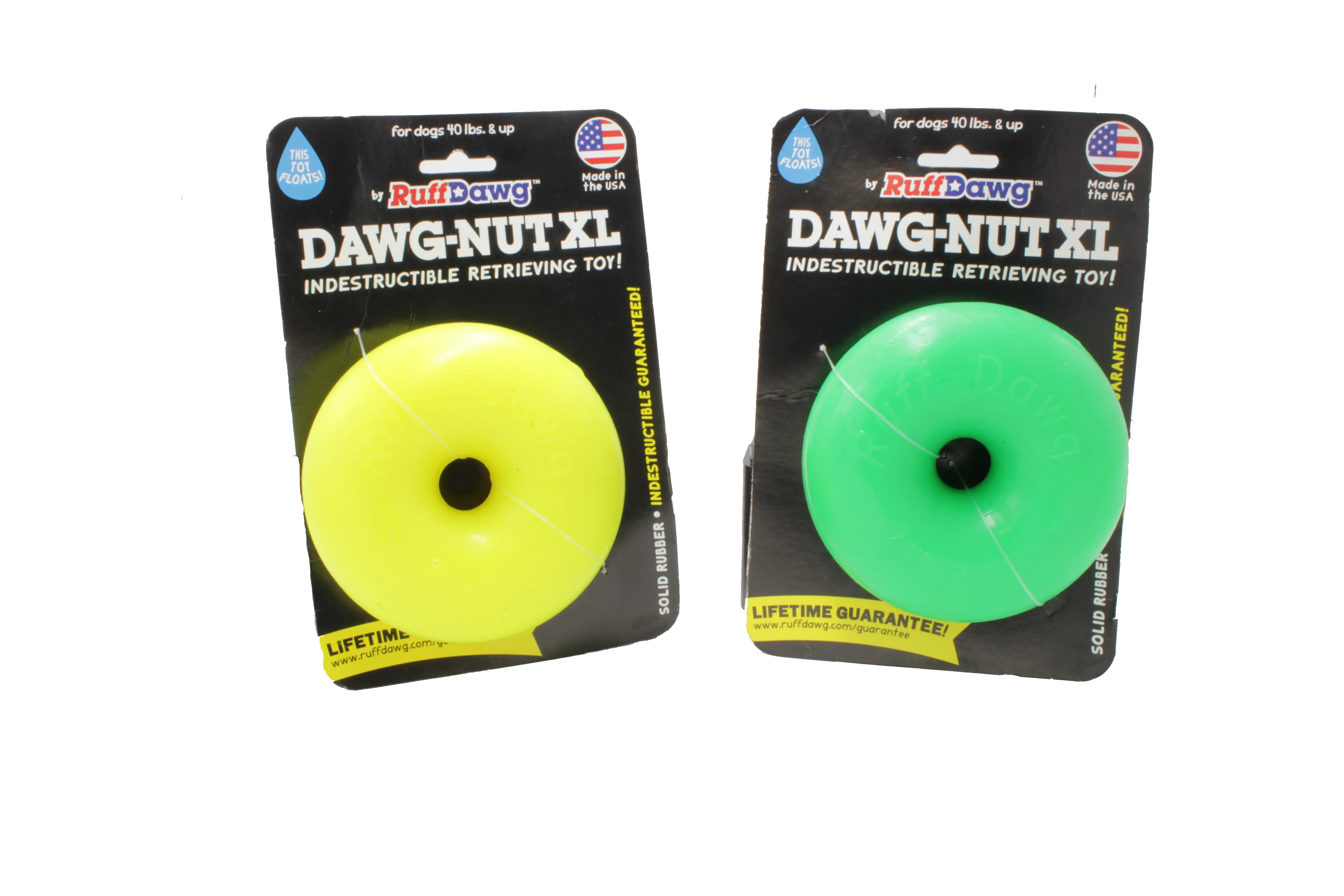 RuffDawg Rubber Dog Toys